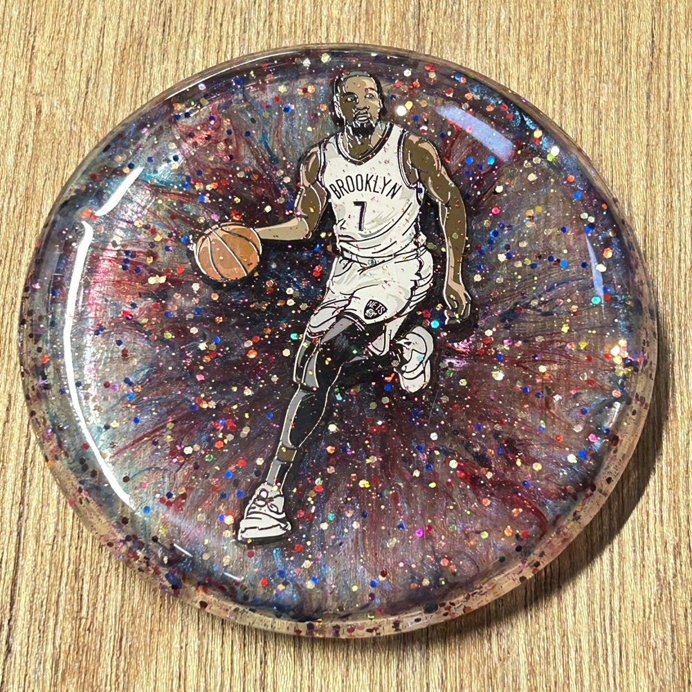 4” Kevin Durant FigPin Resin Disc Golf Mini Marker